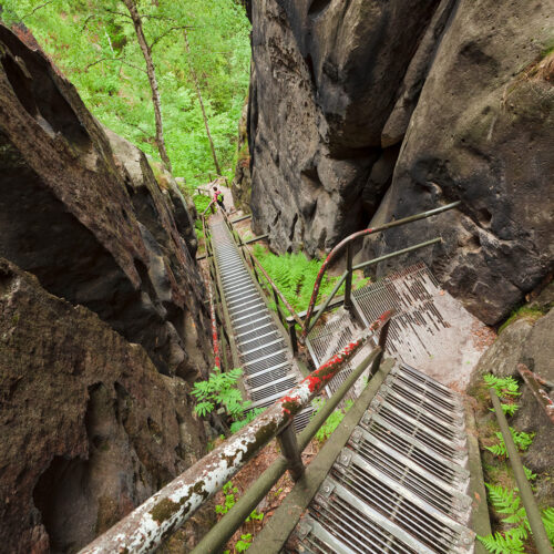 Wanderung auf die Schrammsteine