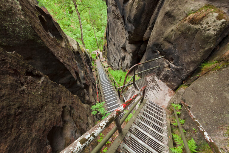Wanderung auf die Schrammsteine