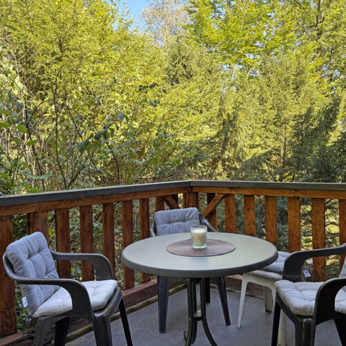 Balkon an der Küche - Erdgeschoss