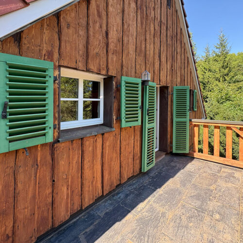 Balkon am 3 Bett Zimmer - Obergeschoss