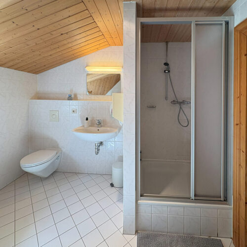 Großes Bad mit Dusche und WC - Obergeschoss
